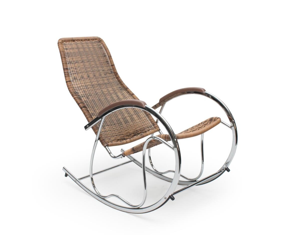 Halmar Houpací křeslo GRACEA hnědá V-CH-BEN-FOT_BUJANY-BRĄZ_MIX