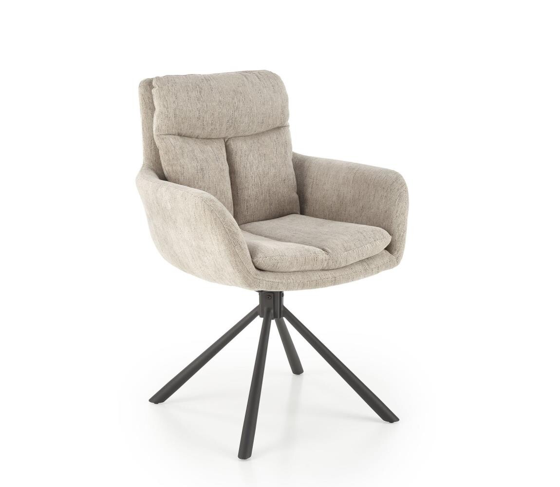 Halmar Jídelní židle HALSA 1 ks béžová V-CH-K/495-KR-BEŻOWY