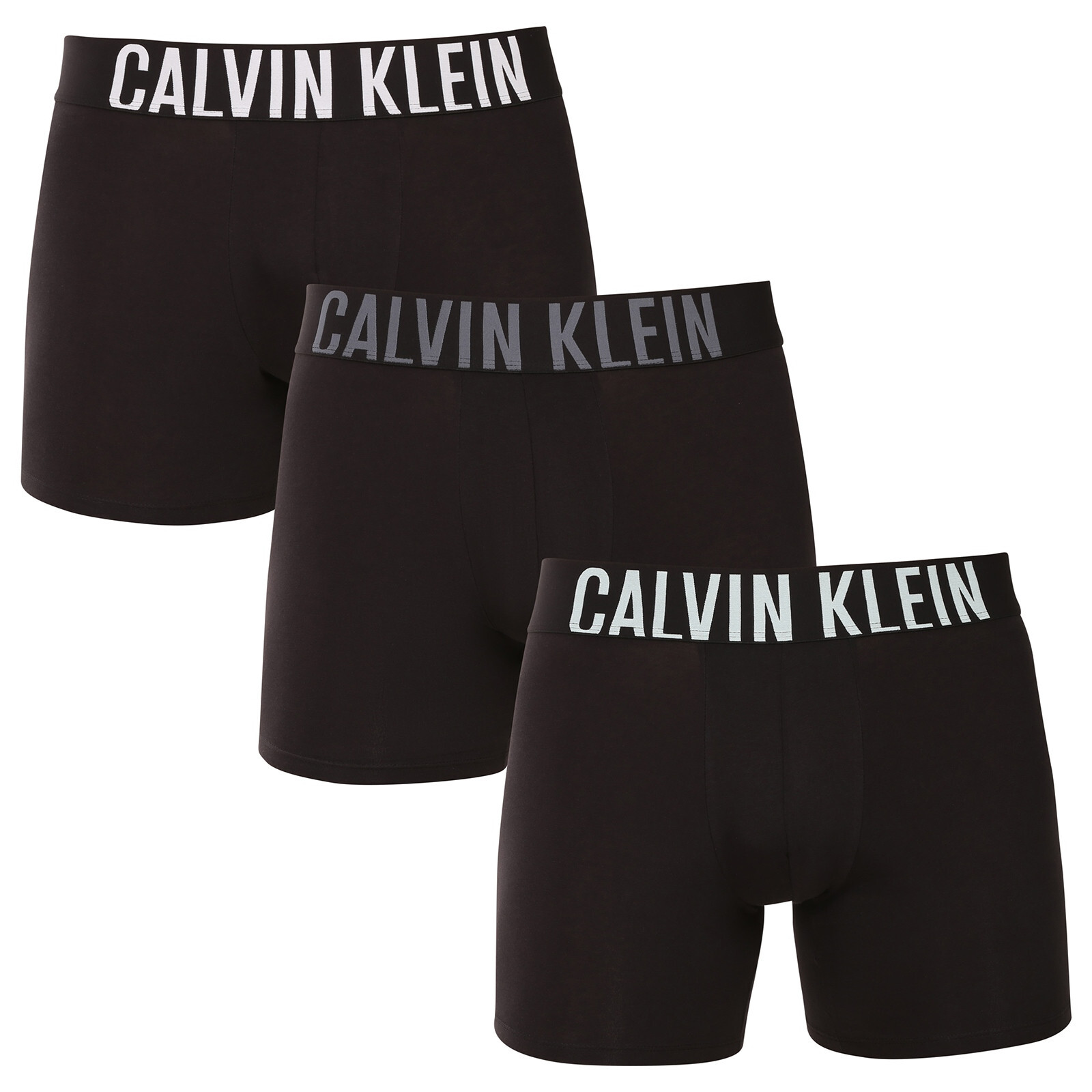 3PACK pánské boxerky Calvin Klein černé (NB3609A- ZDO) L, trenky / trenýrky