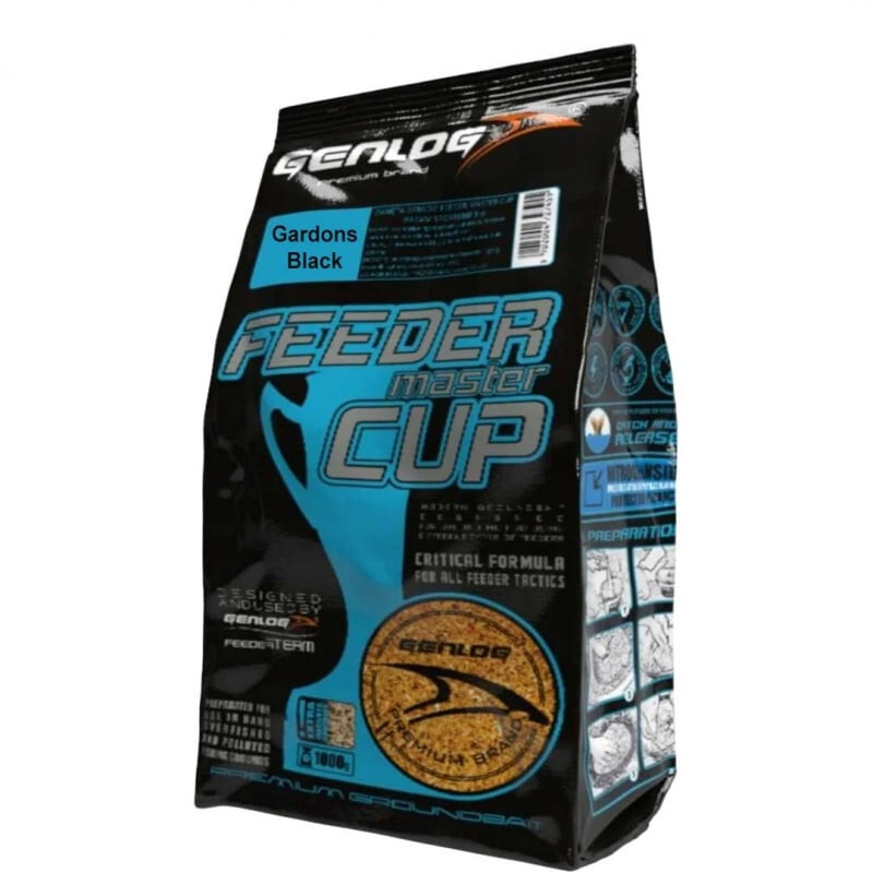 GENLOG - Krmná směs Feeder master CUP 1kg Club Gardons Black