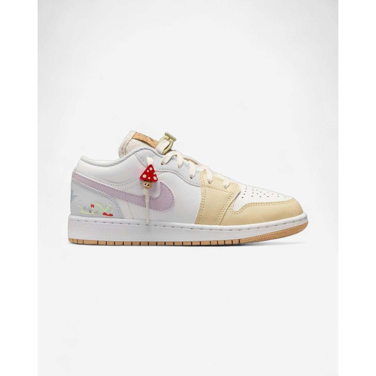 Nike  Jordan 1 Low Mushroom (GS)  Bílá