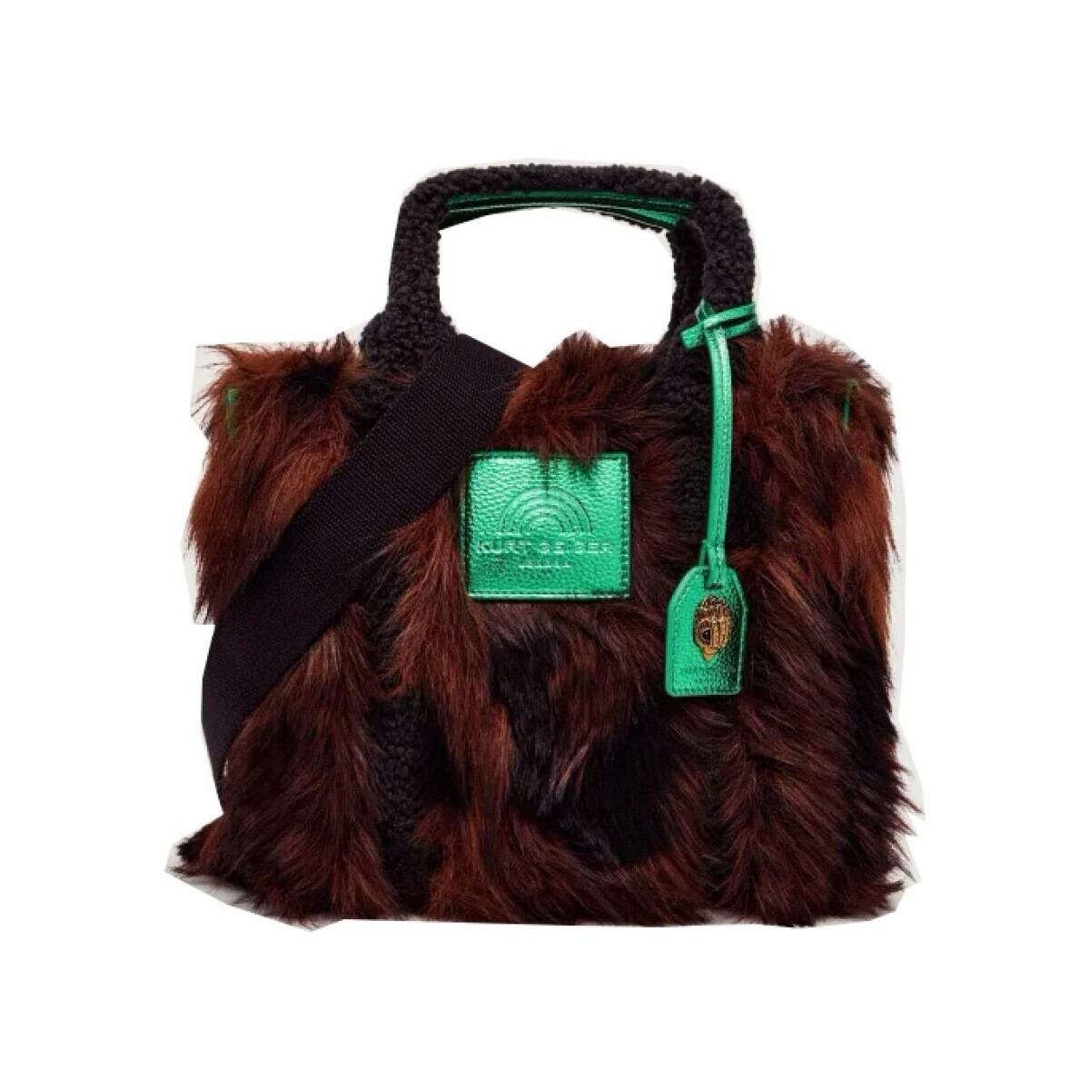 Kurt Geiger London  FUR SM SOUTHBANK TOTE  Hnědá