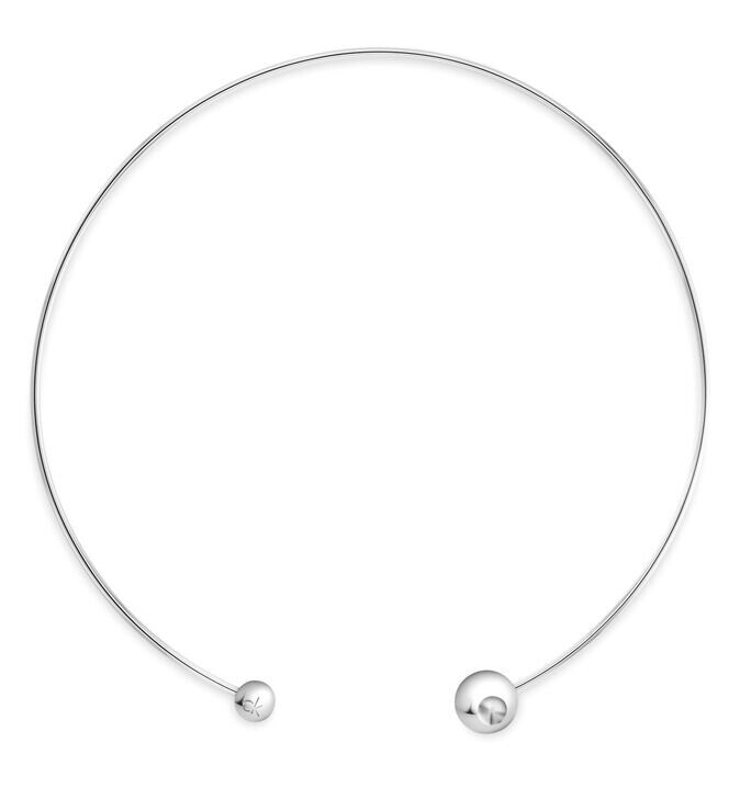 Calvin Klein Moderní otevřený náhrdelník Sculptural Bubbles 35000784