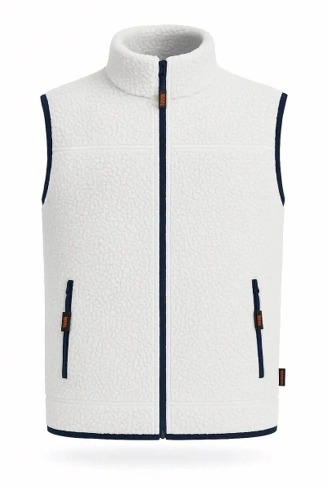 BENNON RAMMER fleecová Vesta bílá  L