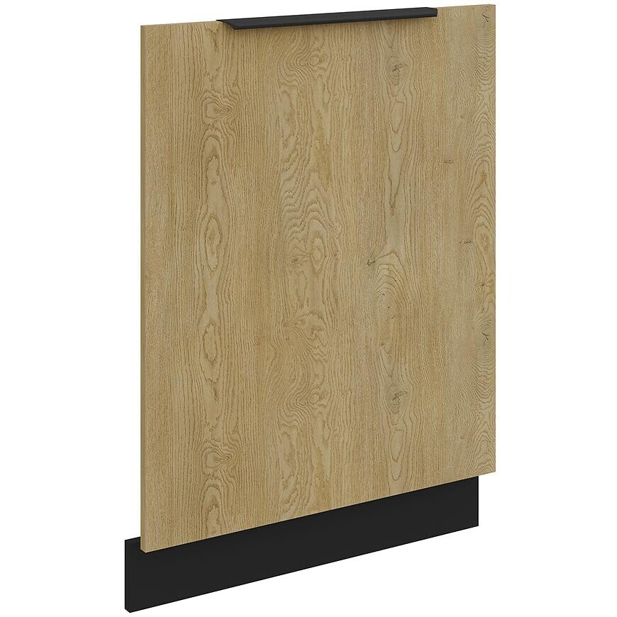 Dvířka pro vestavnou myčku Cremona Sokl černá Zm 713x596