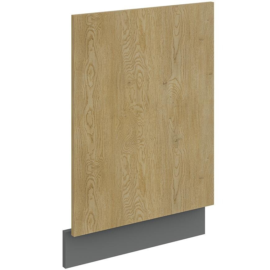 Dvířka pro vestavnou myčku Cremona Sokl antracit Zm 570x446