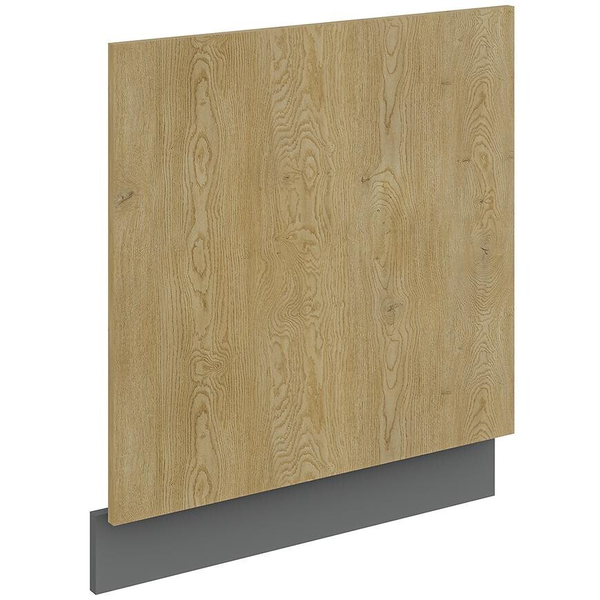 Dvířka pro vestavnou myčku Cremona Sokl antracit Zm 570x596