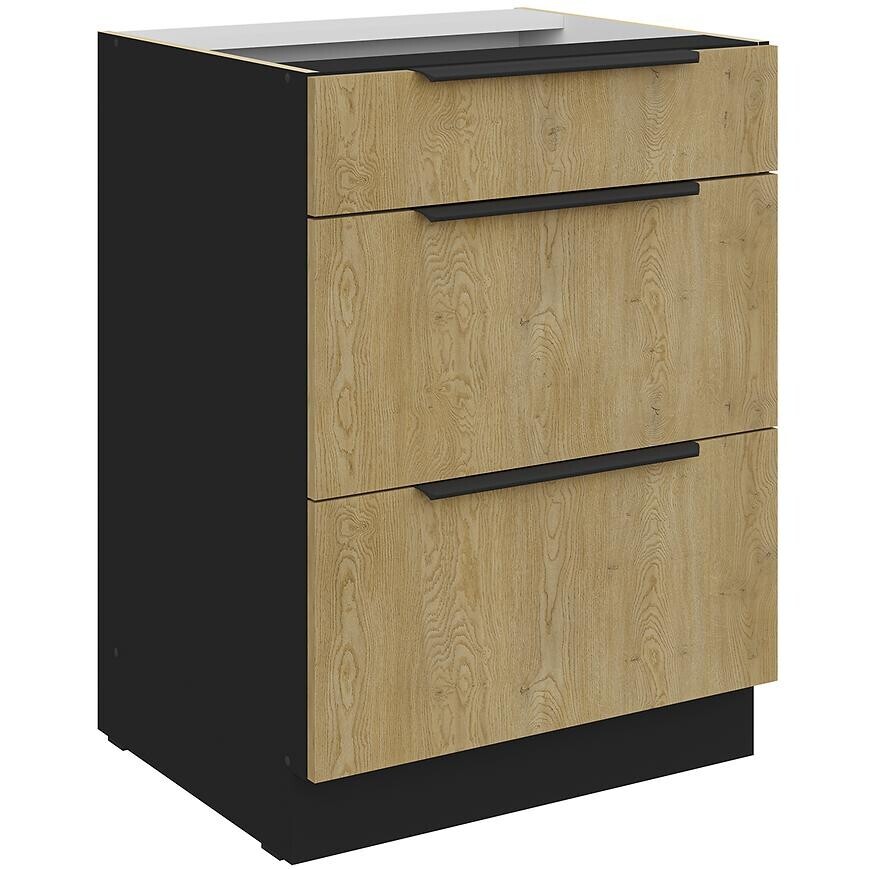 Kuchyňská skříňka Cremona Bl 60d 3s Bb