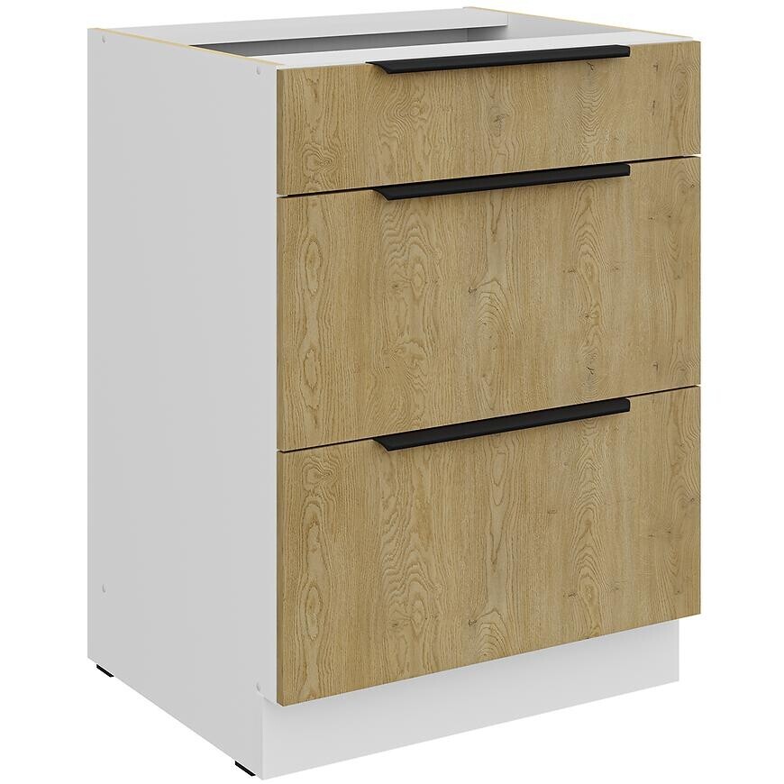 Kuchyňská skříňka Cremona Wh 60d 3s Bb