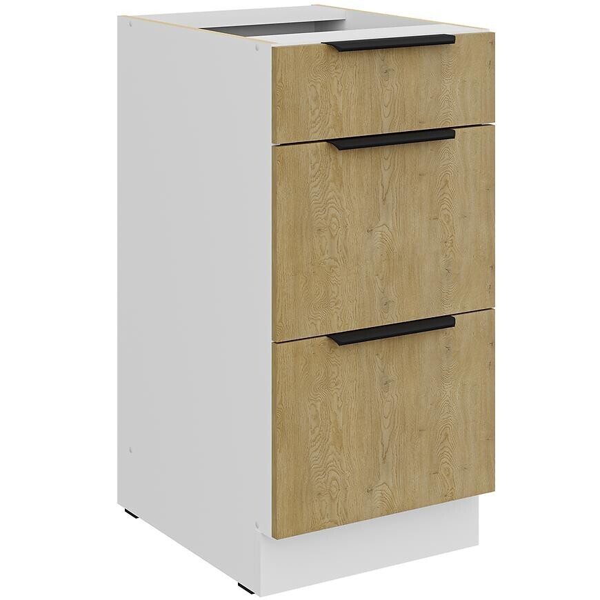 Kuchyňská skříňka Cremona Wh 40d 3s Bb