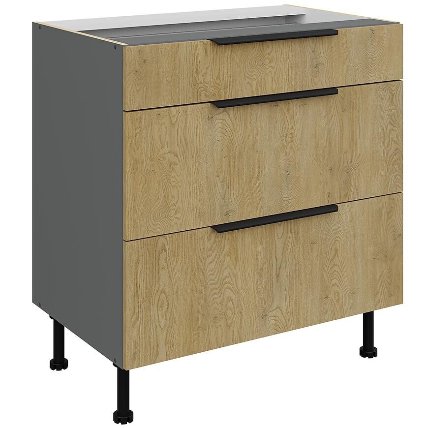 Kuchyňská skříňka Cremona Ant 80d 3s Bb