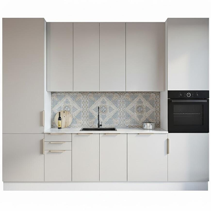 Kuchyňská linka Luxeo 300 bílý/béžový set 4