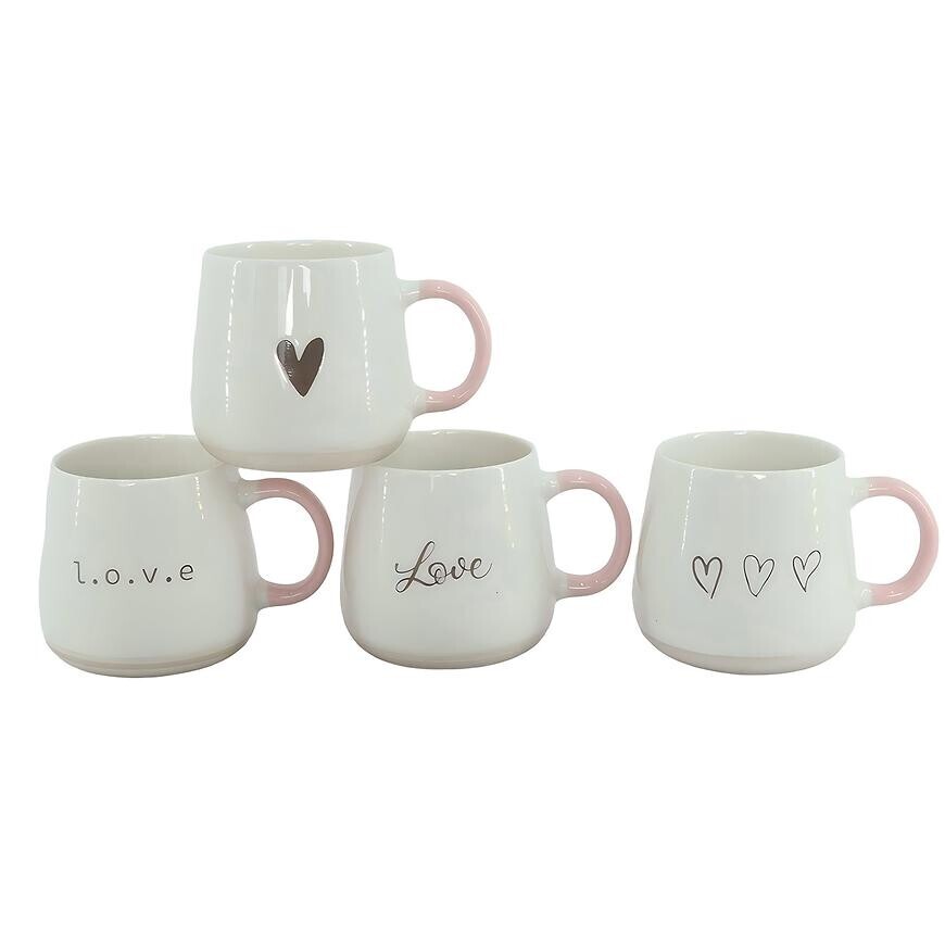 Sada hrníčků 360ml 4 ks 676998