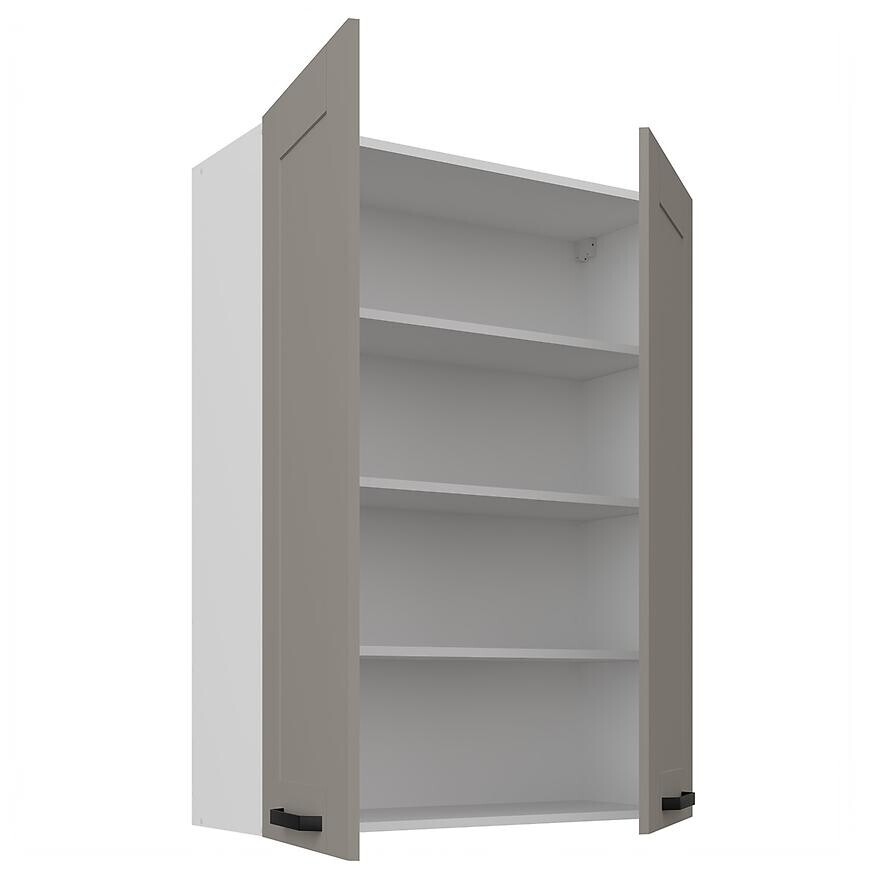 Kuchyňská skříňka Luna claygrey/bílý 80G-108 2F