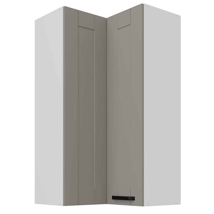Kuchyňská skříňka Luna claygrey/bílý 60x60 GN-108 2F (90°)