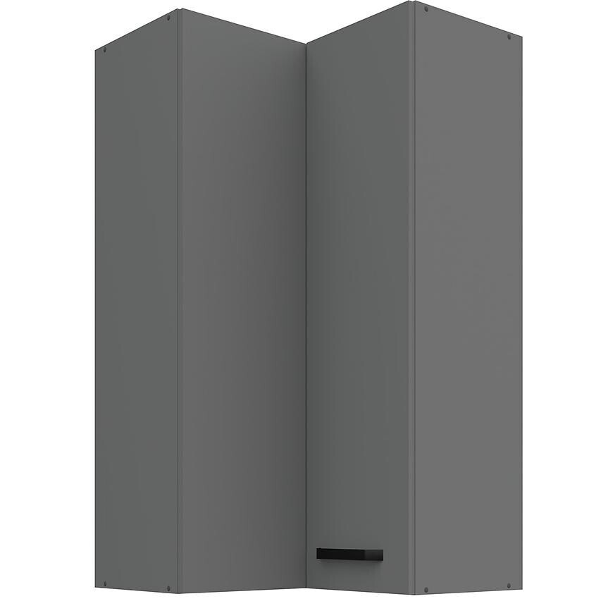Kuchyňská skříňka Nessa antracit 60x60 GN-108 2F (90°)