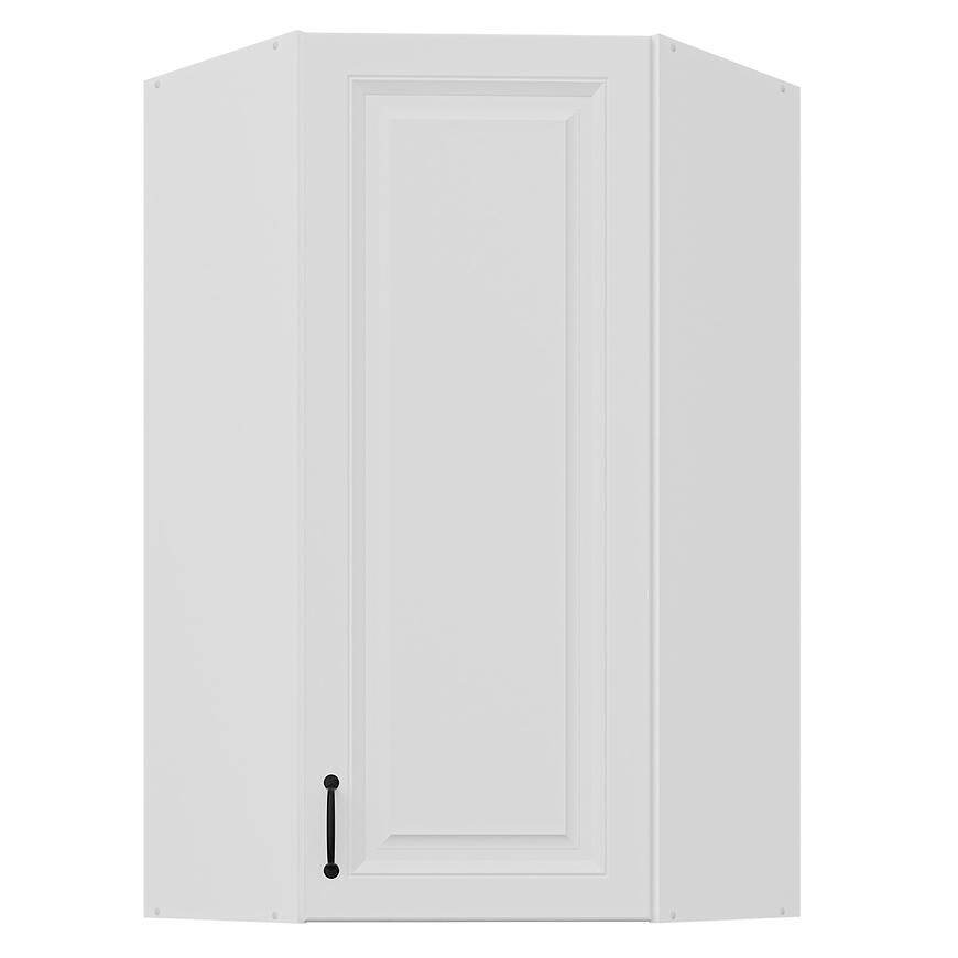 Kuchyňská skříňka Stilo bílý matná/bílý 60x60 GN-108 1F (45°)