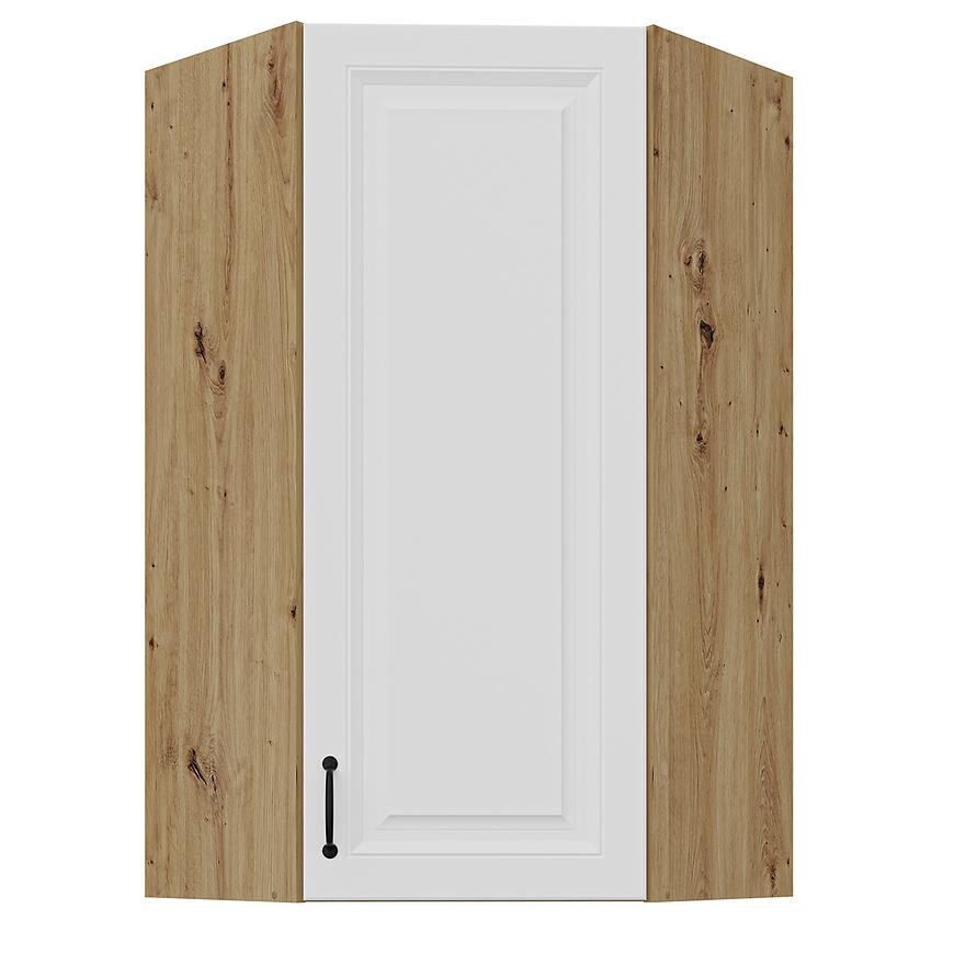 Kuchyňská skříňka Stilo bílý/artisan 60x60 GN-108 1F (45°)