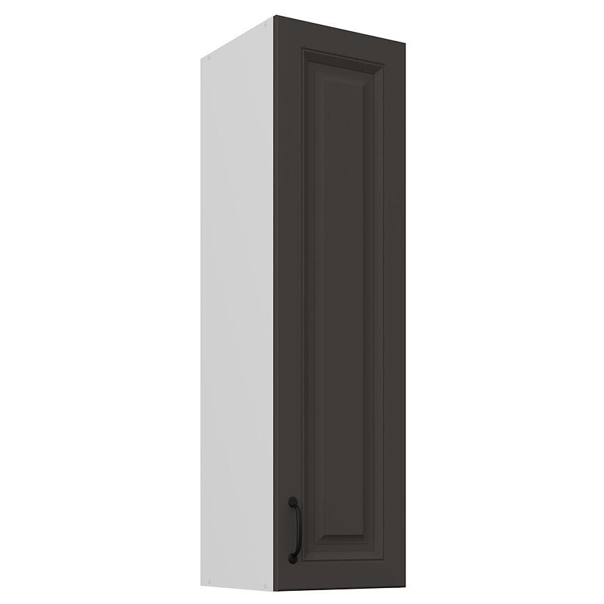 Kuchyňská skříňka Stilo grafit matná/bílý 30G-108 1F