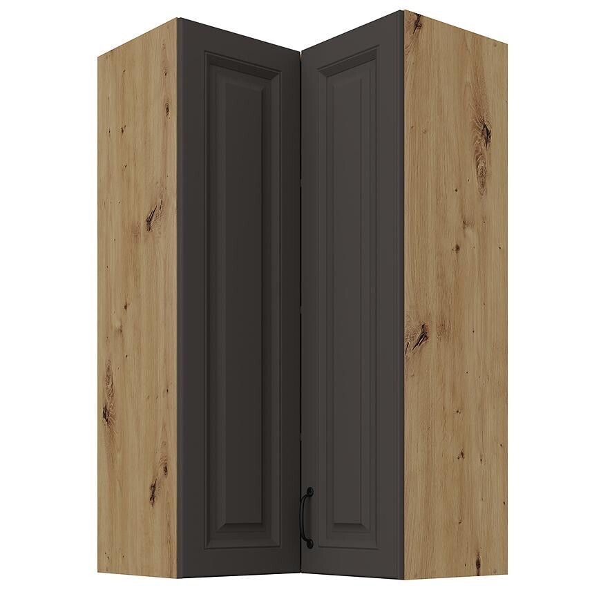 Kuchyňská skříňka Stilo grafit matná/artisan 60x60 GN-108 2F (90°)