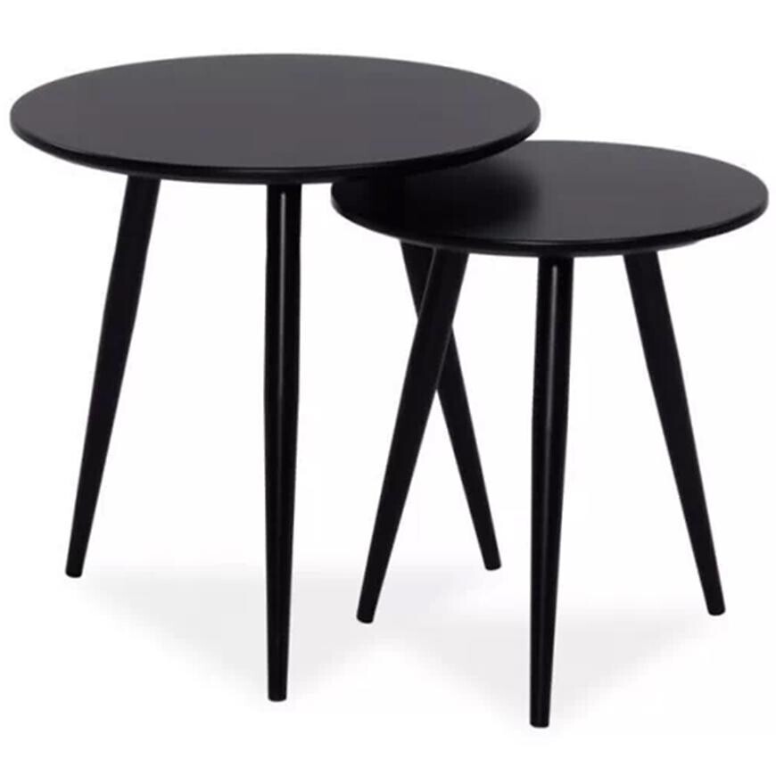 Sada konferenčních stolků Reda černá