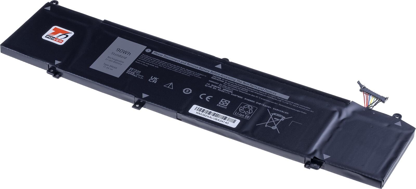 Baterie T6 Power pro Dell Alienware m15, m17, G5 5590, G7 7590, 7790, 7900mAh, 90Wh, 6cell, Li-pol