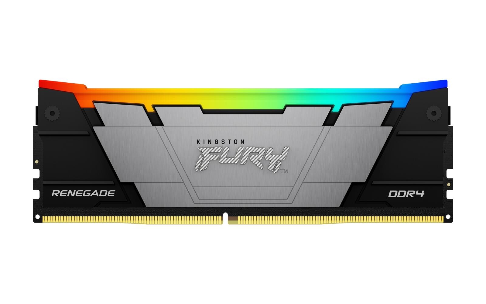 Kingston FURY Renegade/DDR4/16GB/3200MHz/CL16/1x16GB/RGB/Black