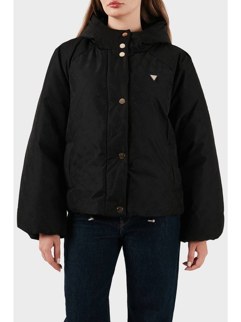 Guess dámská černá zimní bunda V5BL07WGLW2-FJ9G XS