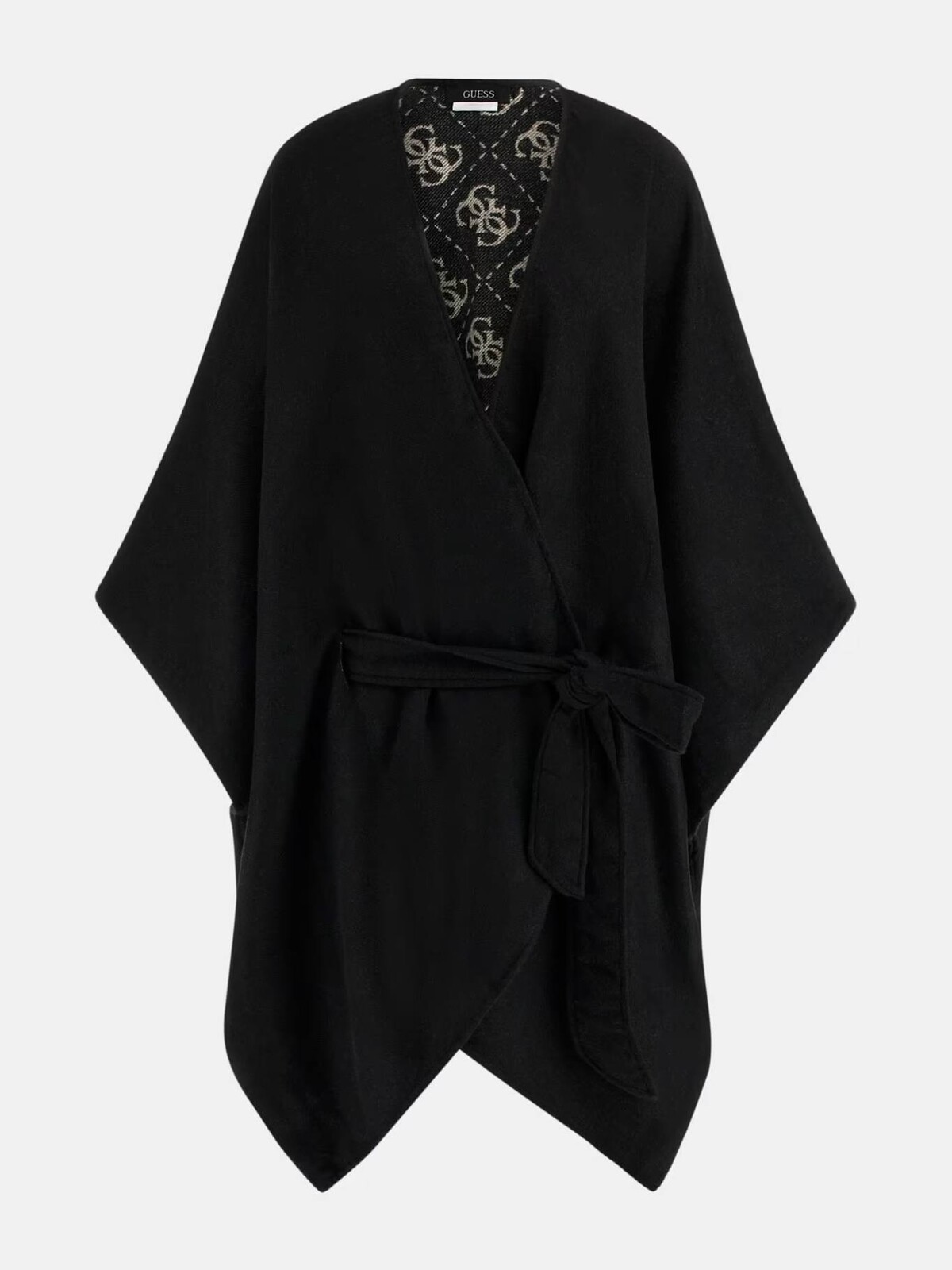 Guess dámské černé pončo AW5422POL03-BLA T/U