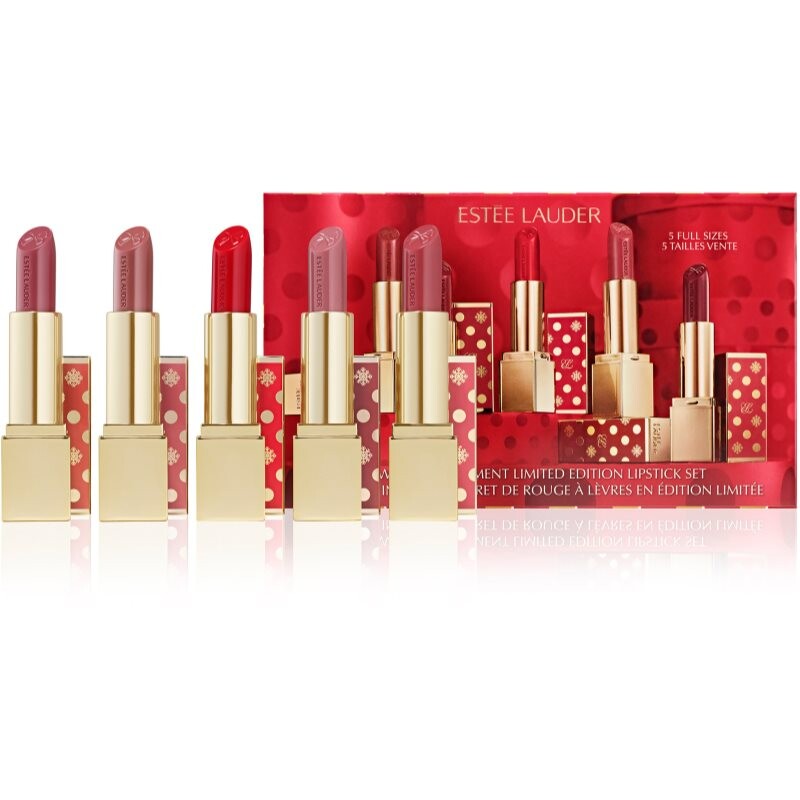 Estée Lauder Holiday Lipstick Set dárková sada na rty limitovaná edice