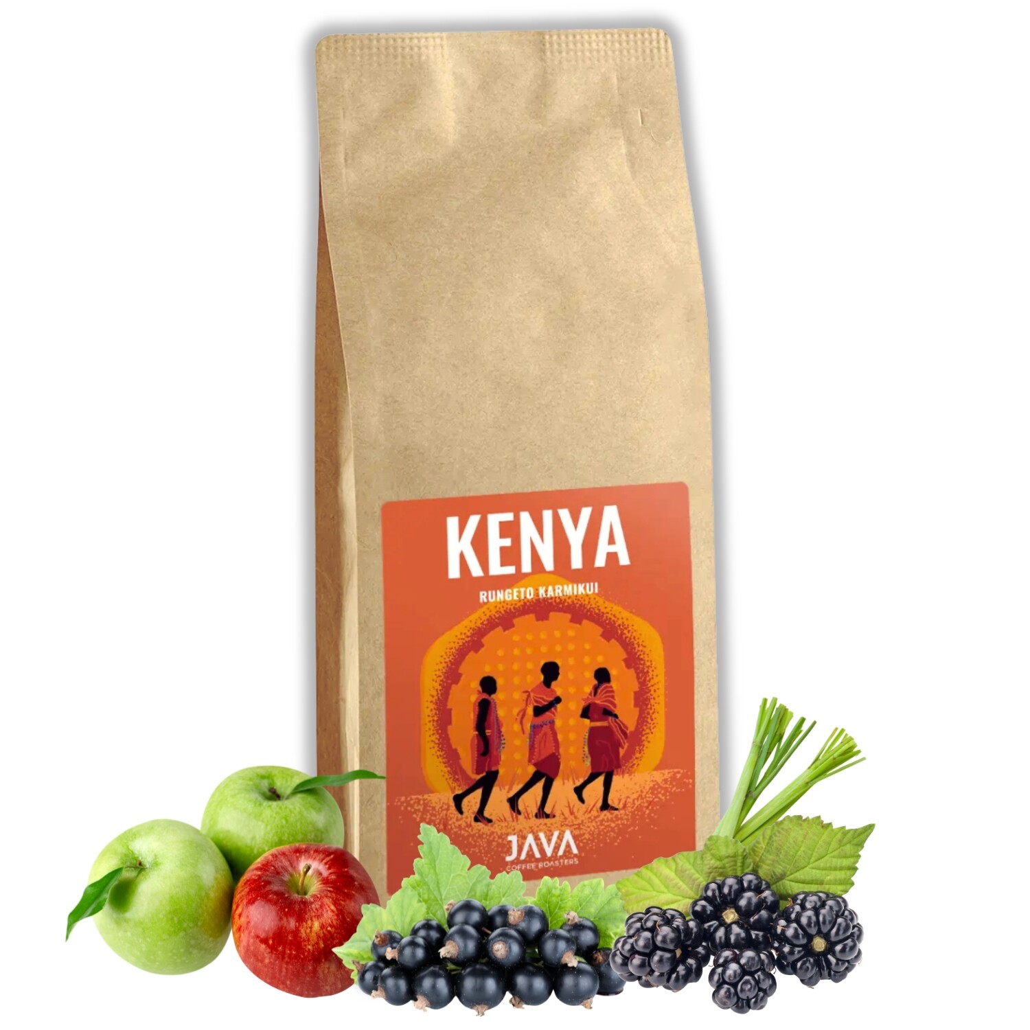 Káva zrnková Keňa Karmikui 100% Arabika pod přeliv čerstvě pražená 1 kg