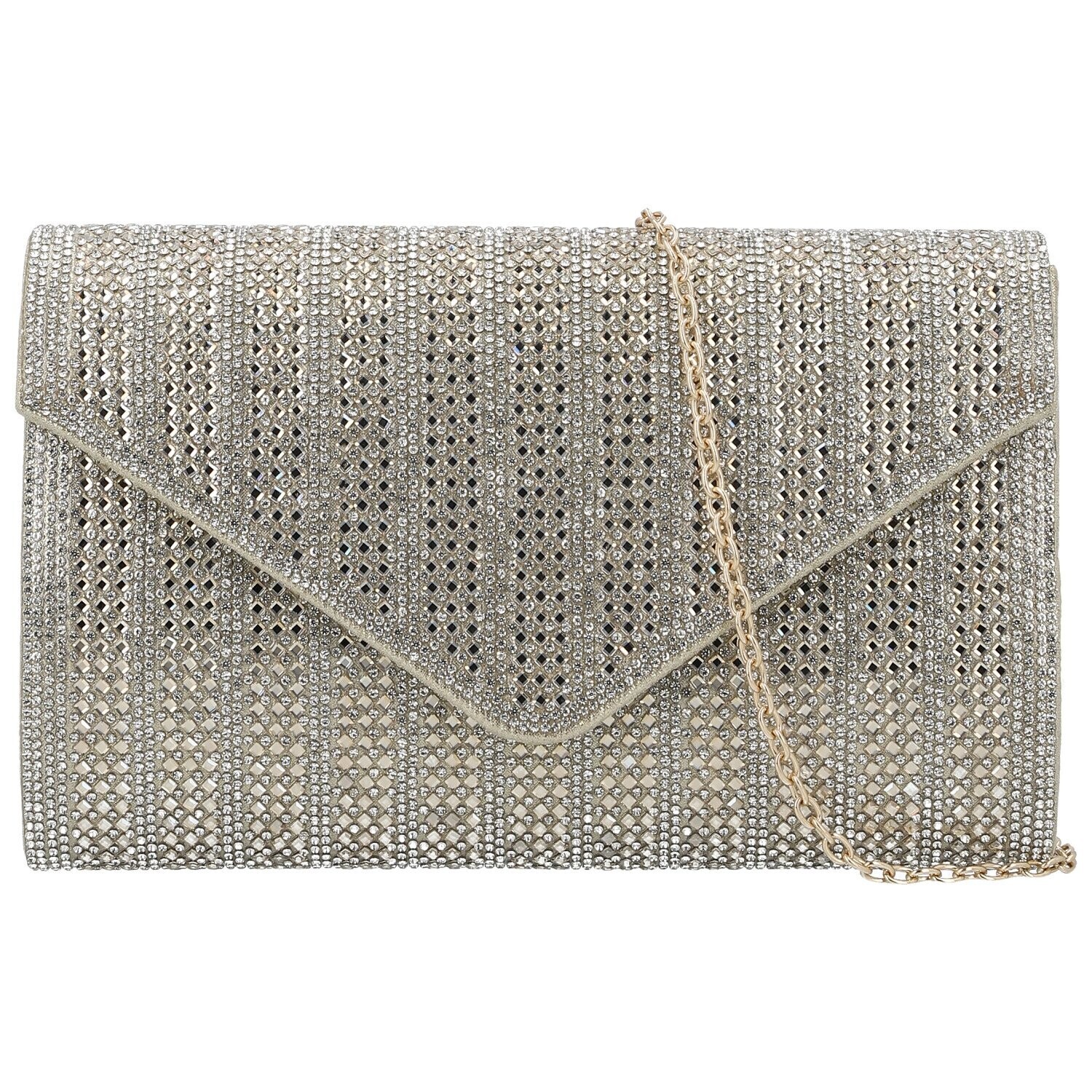 Dámská plesová kabelka zlatá - Michelle Moon Diliara zlatá