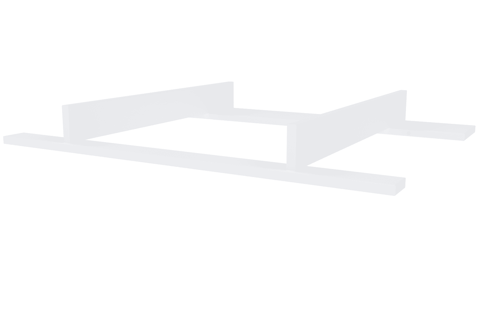 Faktum Nástavec na komodu Lumina White