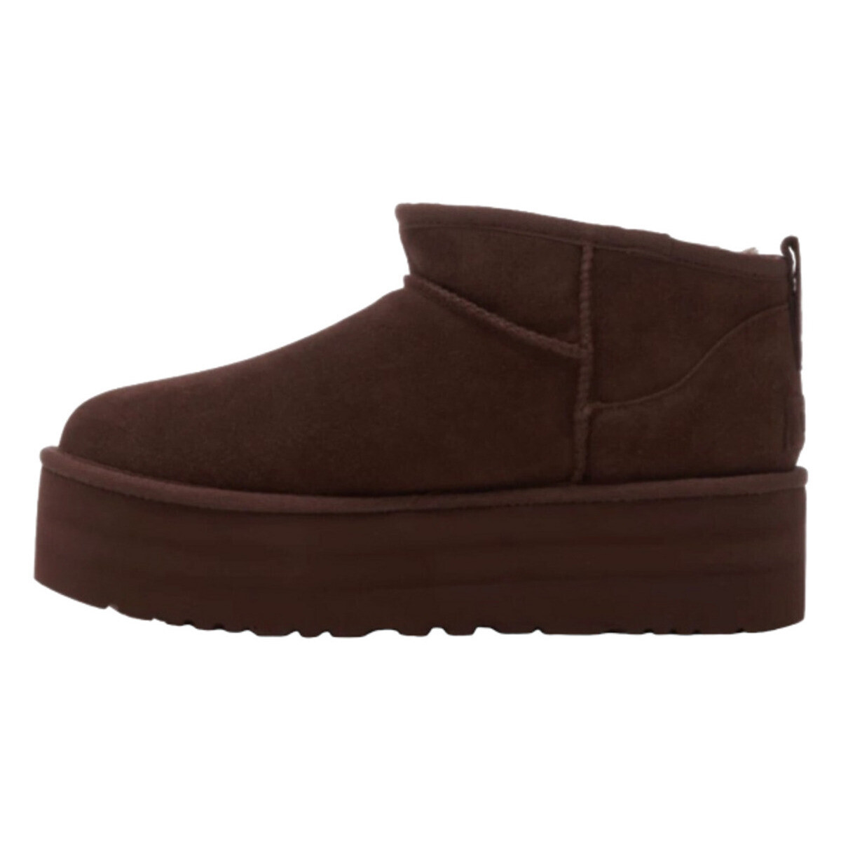 UGG  Classic Ultra Mini Platform Burnt Cedar  Hnědá