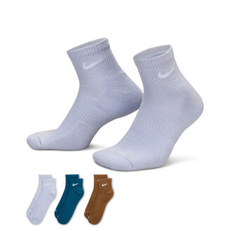 Nike Ponožky Nike Everyday Plus Ankle - 3 páry Ghost Moss Wood SX6890-970