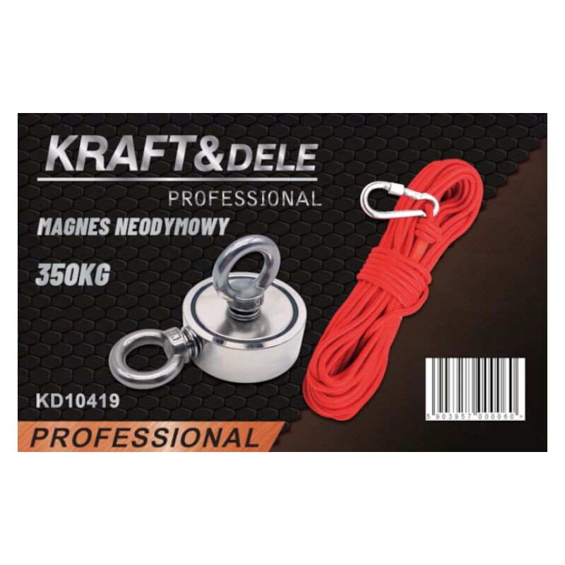 Kraft&Dele KD10419 neodymový magnetický držák 350kg