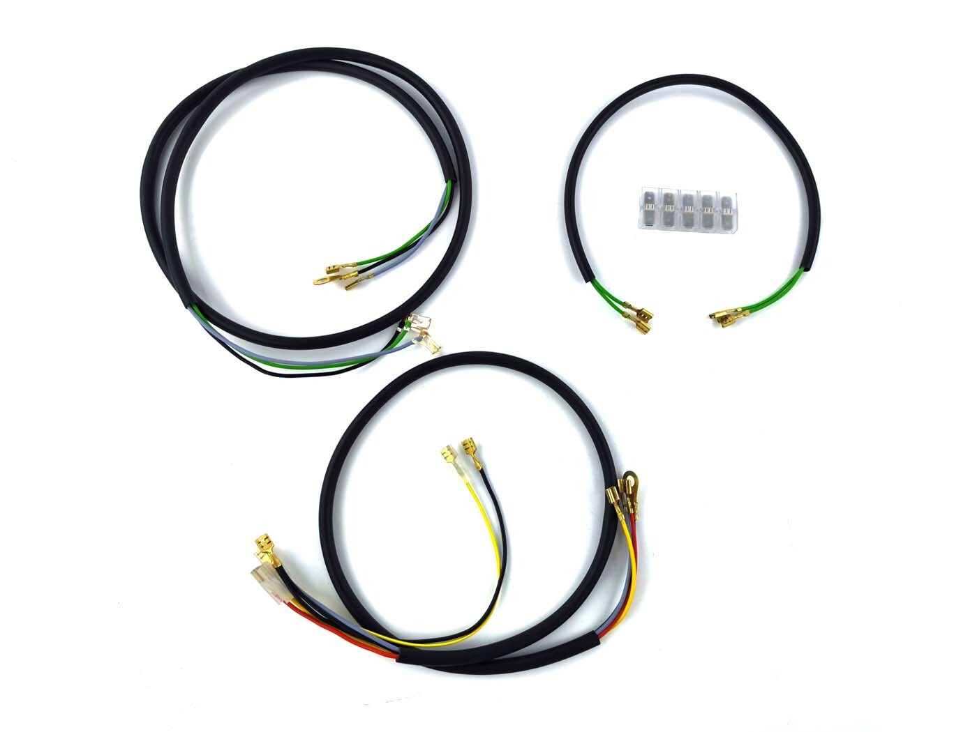 MOGA Kompletní černý kabelový svazek pro Zündapp, ZD 40