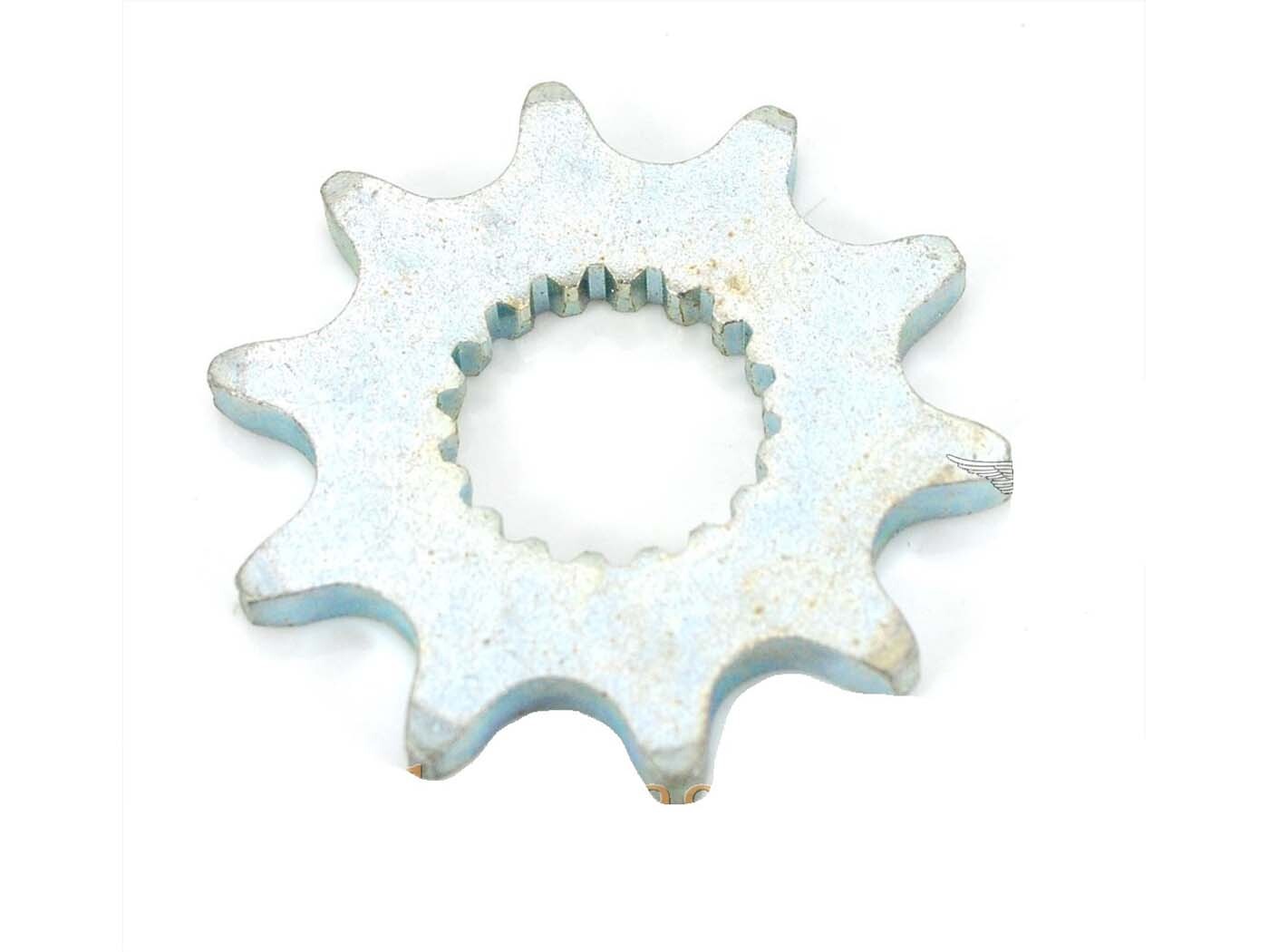 Diverse / Import Ocelový pastorek 10 zubů 17x19,1 mm pro Garelli Bonanza