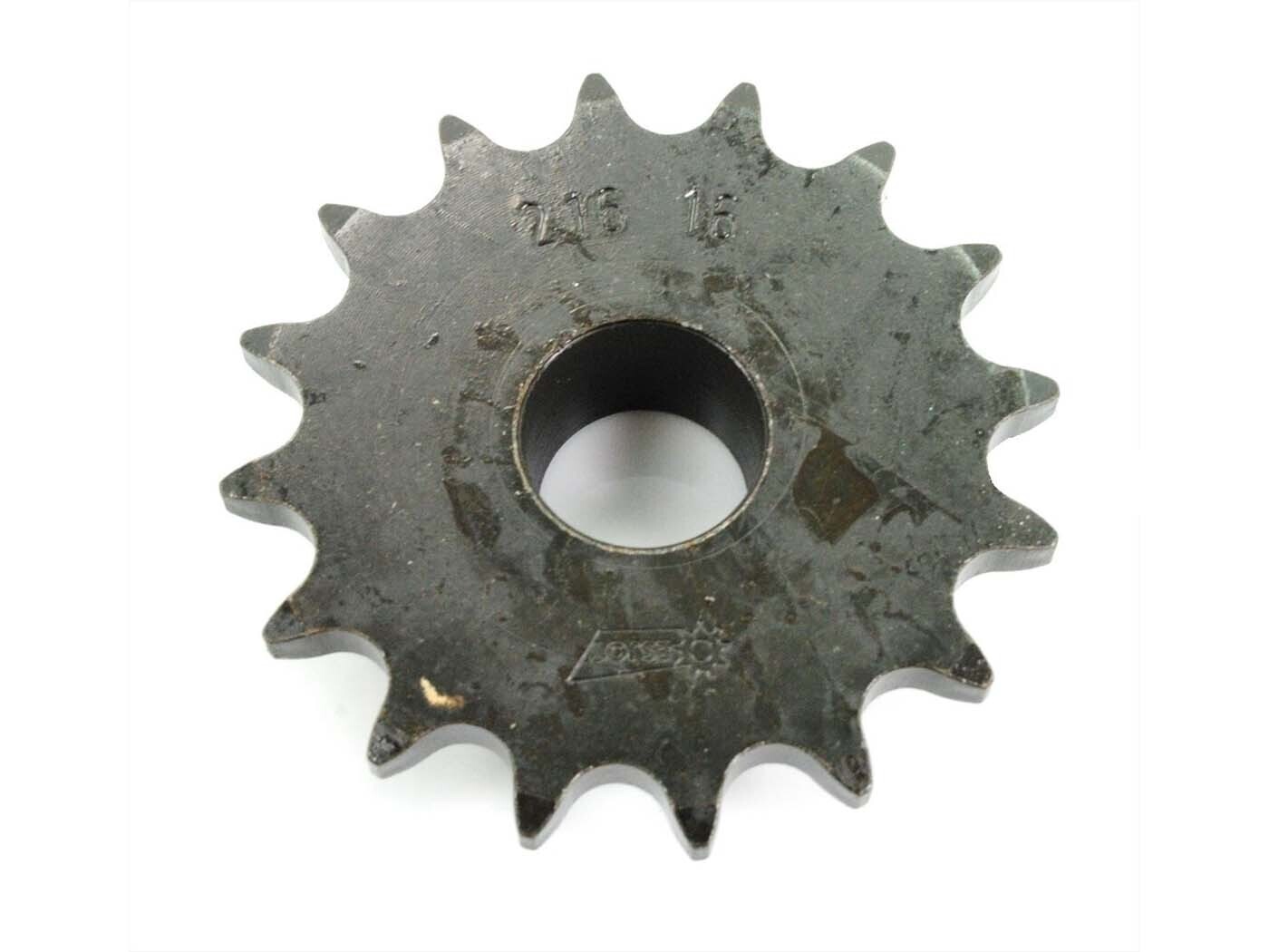 Ocelový pastorek Esjot 16 zubů 20x18,3 mm pro Hercules K 50, 50 RL, SE, RE, SL, Sprint, SX, RX, Ultra, Ultra LC, 2, 2 80 AC, RS, AC Chopper, RX 9, XE Sport Bike SB 1, 5, KTM Comet, RSL, RSW, DKW RT 159 Mokick, KKR s motorem Sachs S, 50/SA