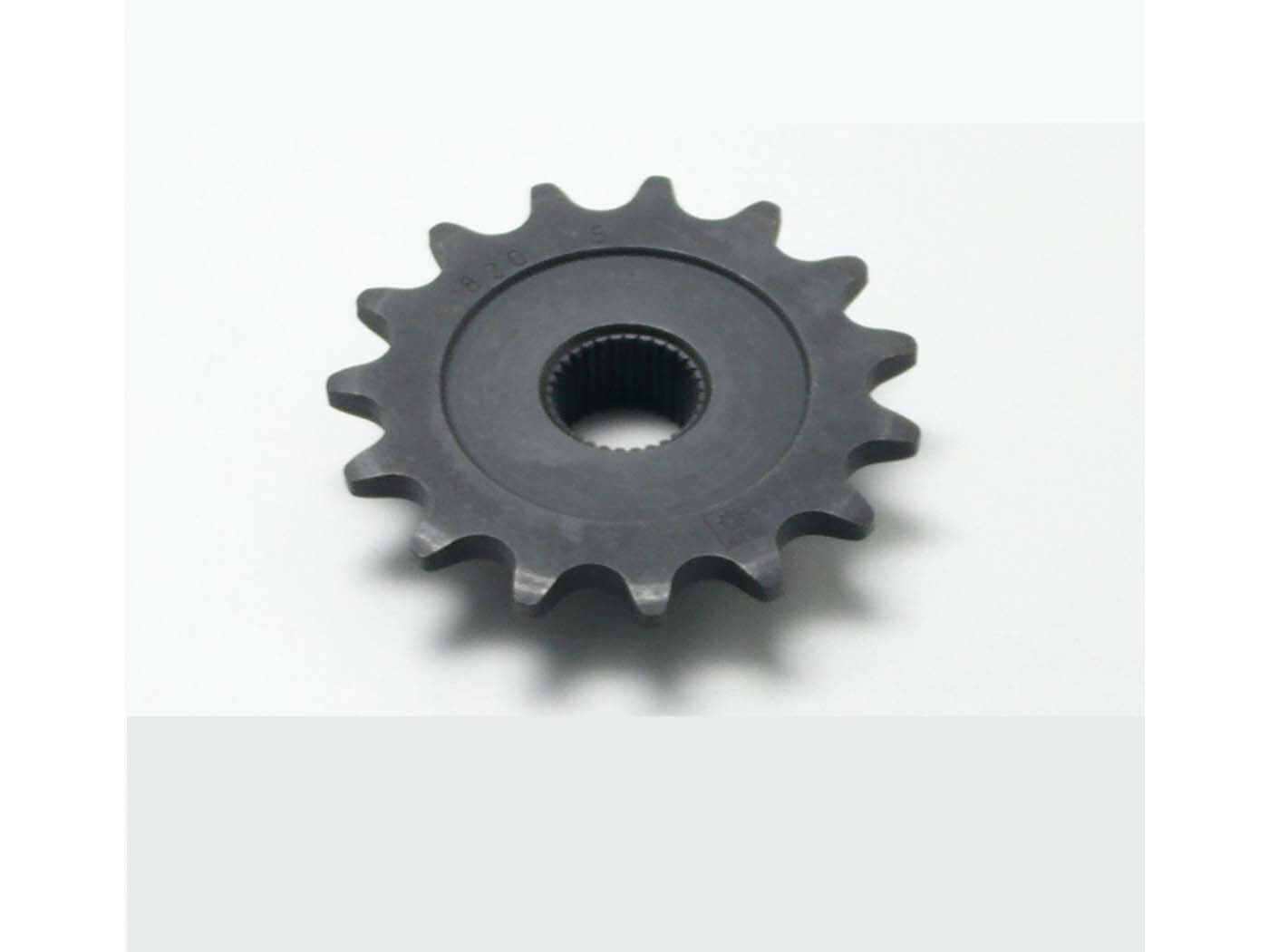 Pastorek Esjot 15 zubů 17 mm pro řetěz 415, zesílený pro Zündapp Hai 50 Enduro Mokick typ 448-110, CS 448-010, 448-011, GTS 517-39 L0, 529-020, 529-022, 529-023, 529-024, KS Super SL 517-012, RS Roller 561-051, 561-06 Falconette