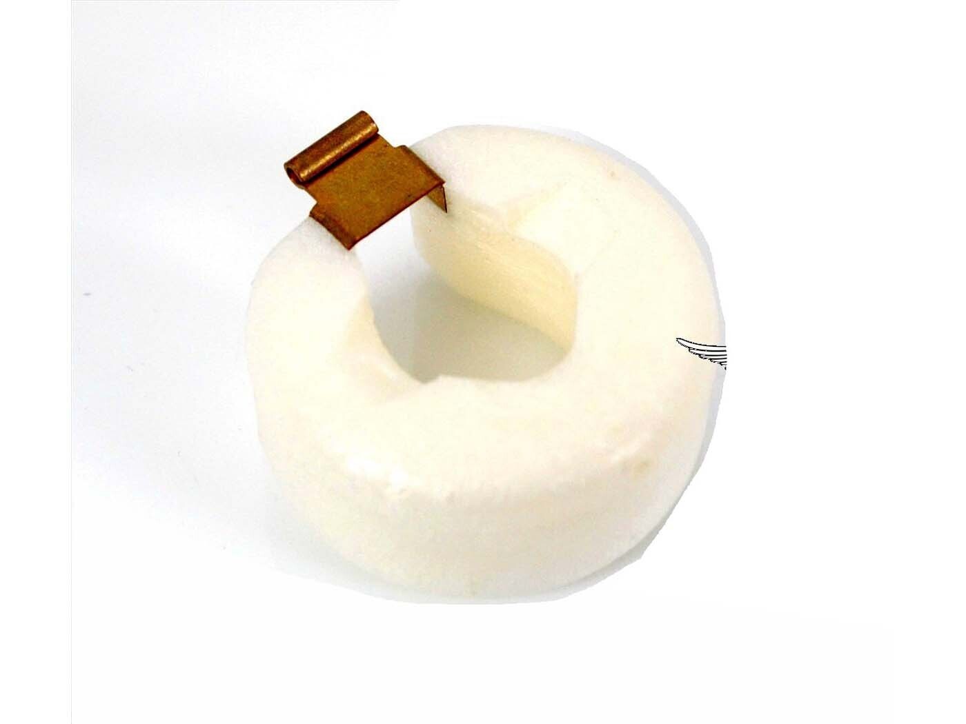 Diverse / Import Plovák pro Bing, bílý plast, pro Zündapp, Kreidler, Hercules, Puch, DKW, NSU