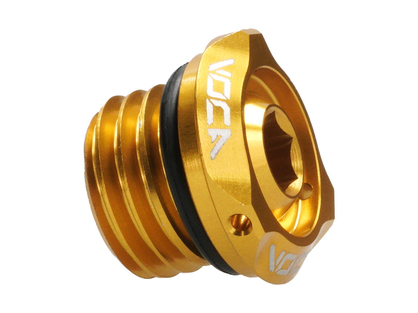 Voca Racing Víčko oleje VOCA V2 CNC zlaté pro Minarelli AM, Generic, KSR-Moto