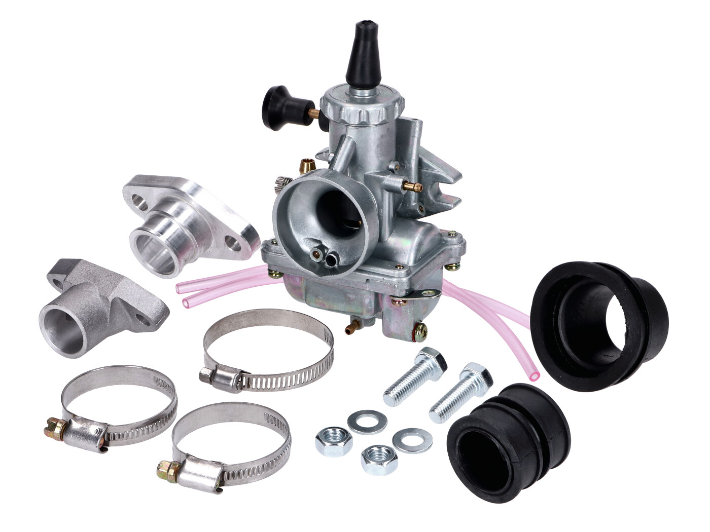 NTS Parts Sada karburátoru 20mm spojovací guma sací příruby pro Zündapp C50, GTS50, KS50 517