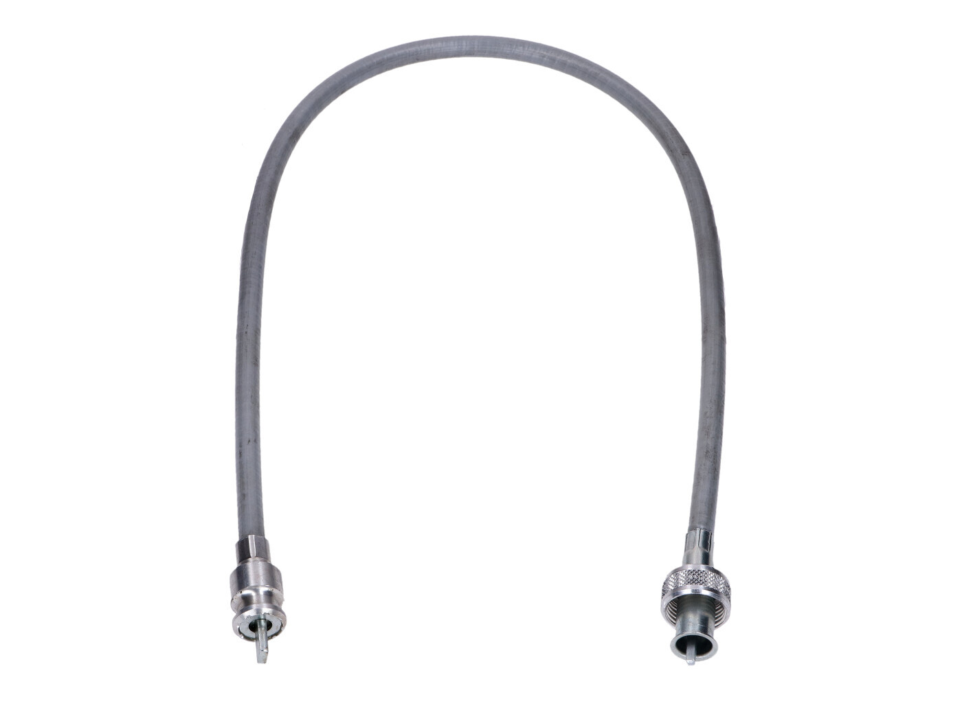 MOGA Lanko tachometru 600 mm plochý/čtyřhran šedé pro Hercules, Hummel, Horex, DKW