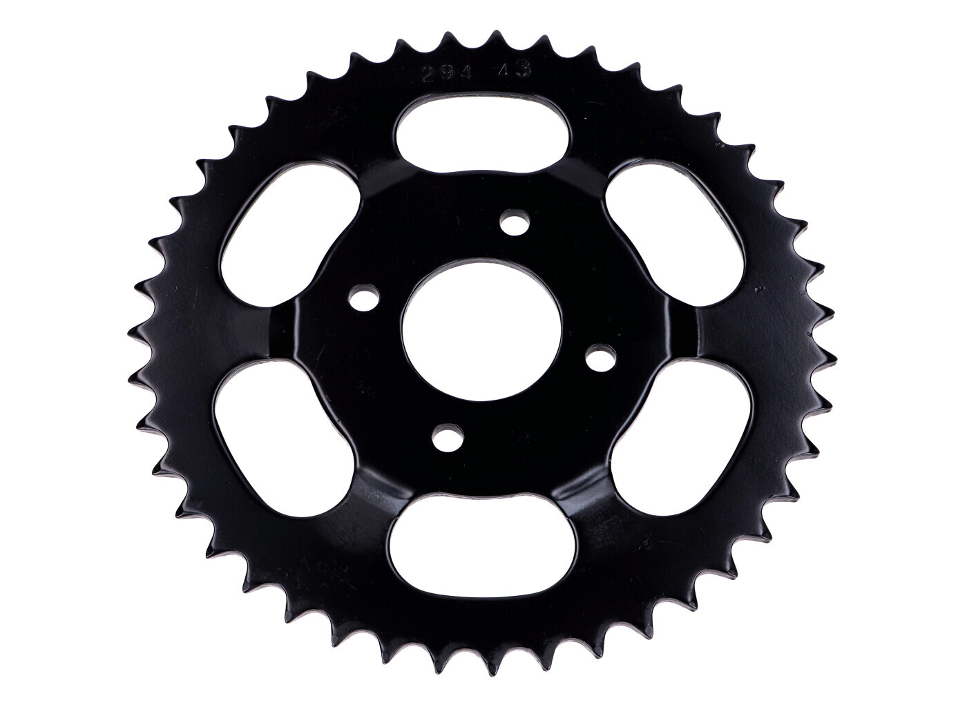 Rozeta Esjot ocelová 43 zubů černá pro Hercules Supra 2 D, 4, Hercules, Puch