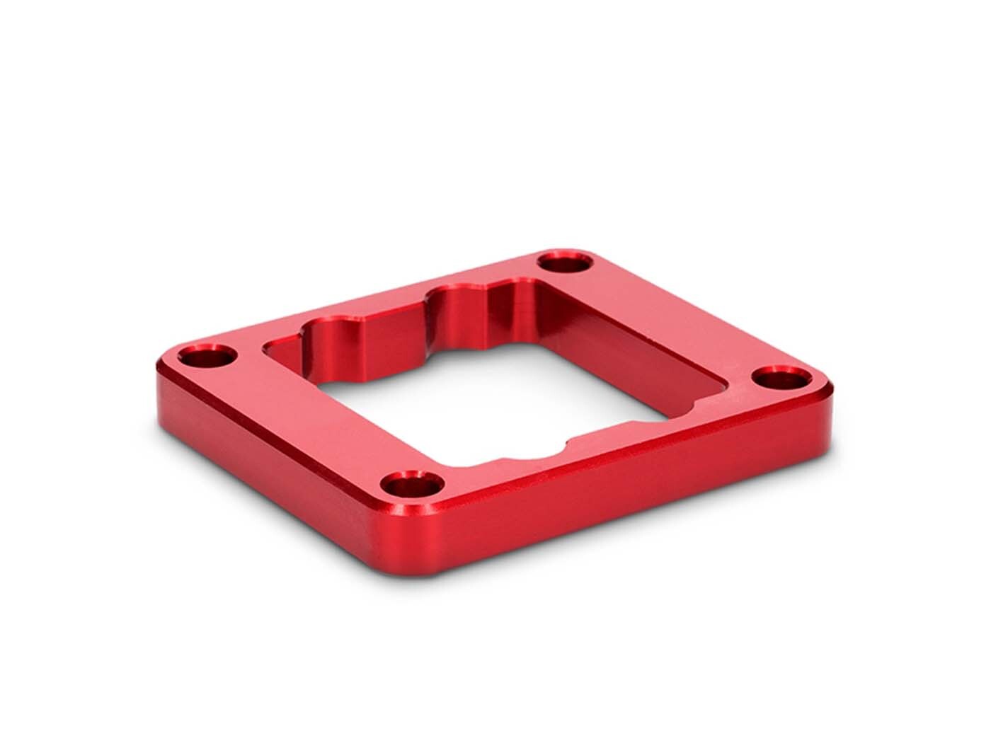 Voca Racing Podložka / distanční deska membránového bloku Voca CNC 10 mm červená pro Yamaha DT 50