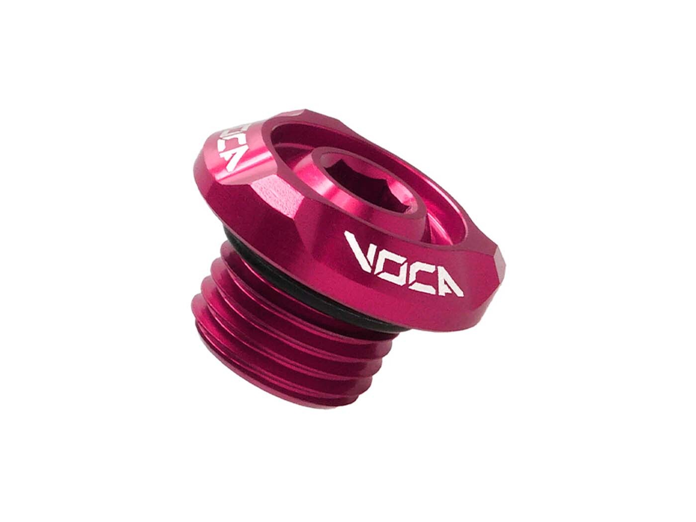 Olejová zátka Voca Racing M14x1.5mm růžová pro Minarelli horizontal
