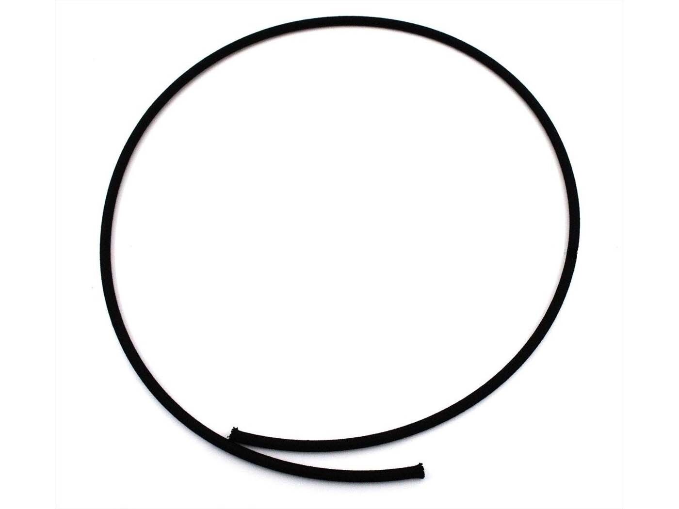 Goebel Obal kabelu Goebel, bavlněný, 4 mm, 1 m, černý, pro moped, moped, mokick, motocykl