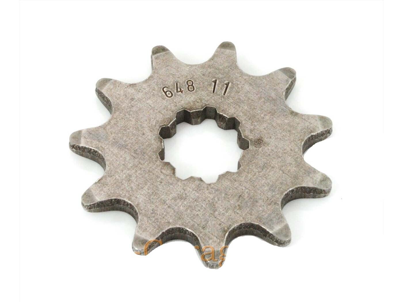 Pastorek Esjot ocelový 11 zubů 17/14 mm pro Puch, MS 50, VS Imola, Maxi Plus, Monza 4 S, SL, LS, S N, X 50-3