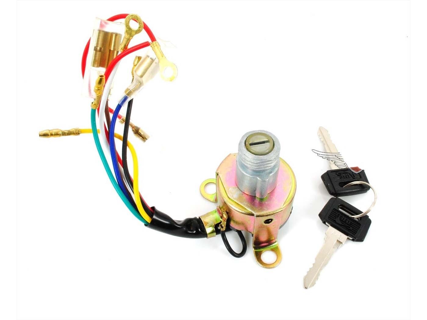Diverse / Import Kovový zámek zapalování se 2 klíči pro Yamaha FS 1